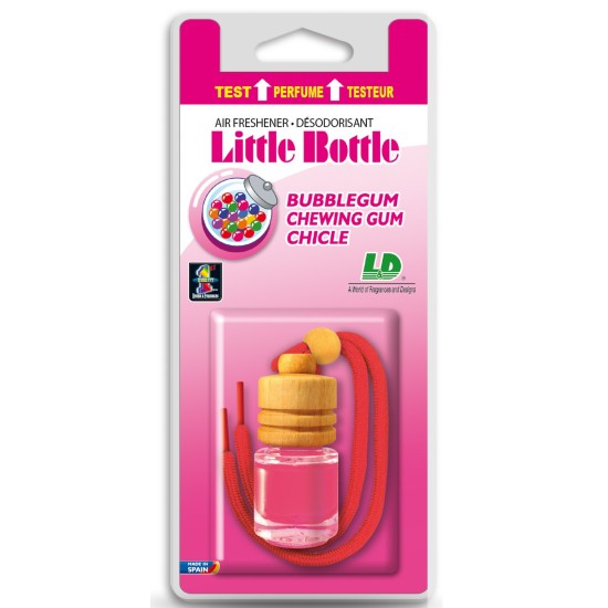 AMBIENTADOR DE BOTELLITA LD CHICLE BLISTER C/12