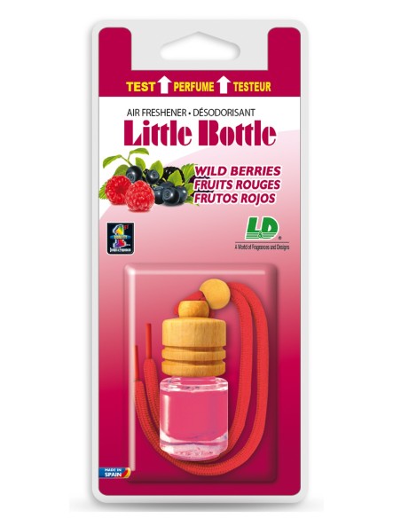 AMBIENTADOR DE BOTELLITA LD FRUTOS ROJOS BLISTER C/12