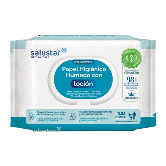 TOALLITAS HUMEDAS WC ADULTOS 100UDS C/10UDS