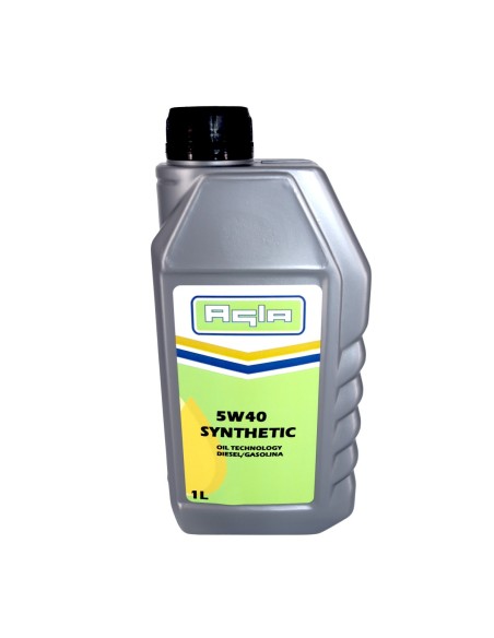 ACEITE AGLA 5W40 SINTETICO 505.01 1L CAJA/20UDS