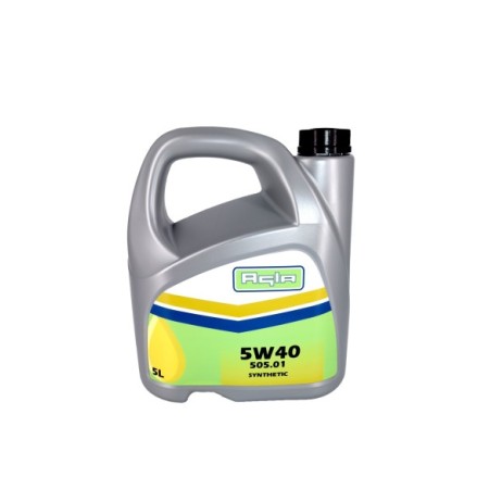 ACEITE AGLA 5W40 SINTETICO 505.01 5L CAJA/4UDS