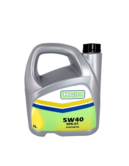 ACEITE AGLA 5W40 SINTETICO 505.01 5L CAJA/4UDS