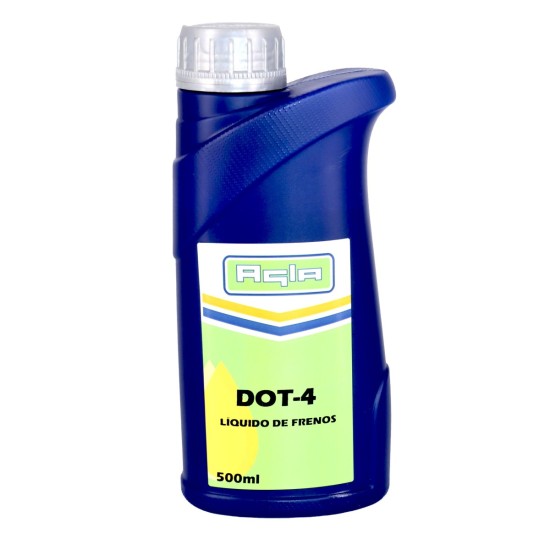 DOT 4 LIQUIDO DE FRENOS AGLA 500ML C/24UDS