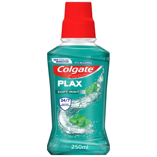 ENJUAGUE BUCAL COLGATE SOFT MINT 250 ML