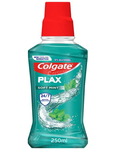 ENJUAGUE BUCAL COLGATE SOFT MINT 250 ML