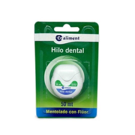 HILO DENTAL MENTOLADO CON FLUOR 50 MTS