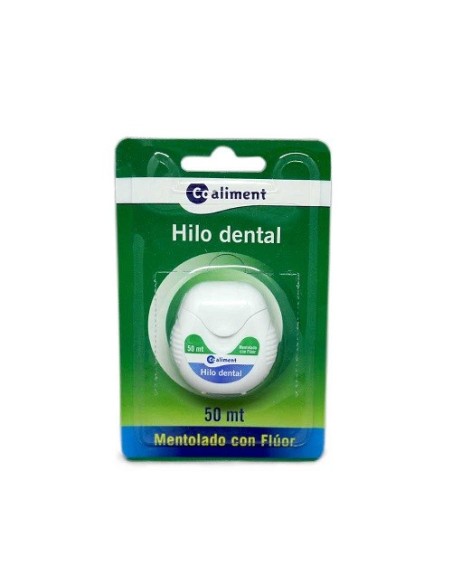 HILO DENTAL MENTOLADO CON FLUOR 50 MTS