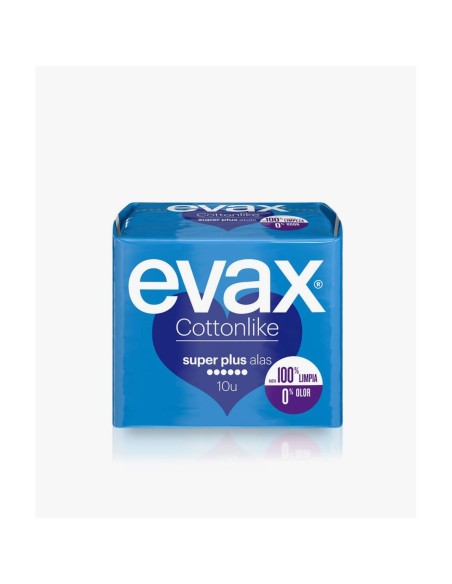 COMPRESA EVAX SUPER PLUS ODORFRESH C/ALAS 10UDS