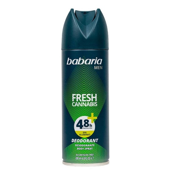 DESODORANTE EN SPRAY FRESH CANNABIS BABARIA FOR MEN 150ML
