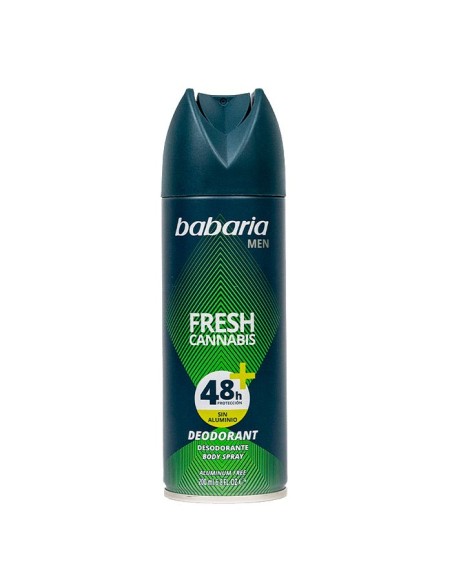 DESODORANTE EN SPRAY FRESH CANNABIS BABARIA FOR MEN 150ML