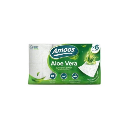 PAPEL HIGIENICO  3 CAPAS PACK/6UDS