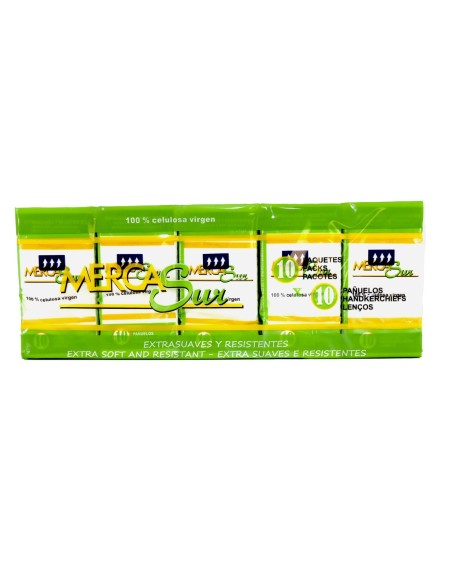 PAÑUELOS DE BOLSILLO 3 CAPAS PACK/10UDS (PRECIO DEL PACK DE 10UDS)