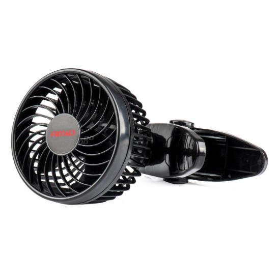 VENTILADOR CON PINZA INDIVIDUAL 2 VELOCIDADES 13CM 12V