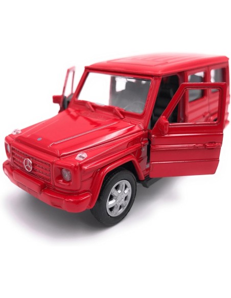 COCHE TODOTERRENO METAL 1:32 C/RETROCESO COLORES SURTIDOS