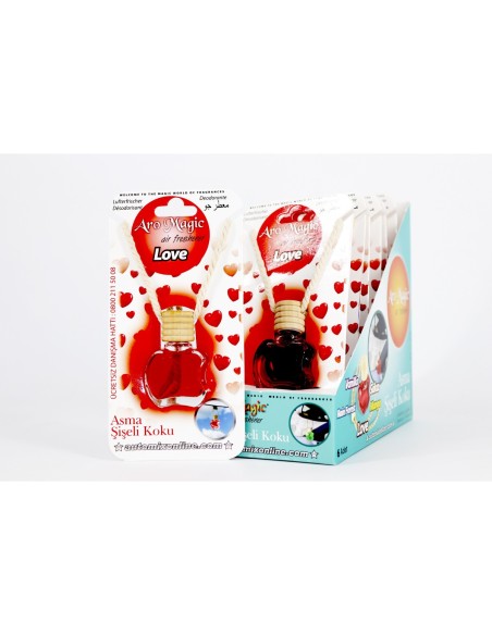 AMBIENTADOR BOTELLITA APPLE LOVE 10ML BLISTER C/6UD AUTOMIX