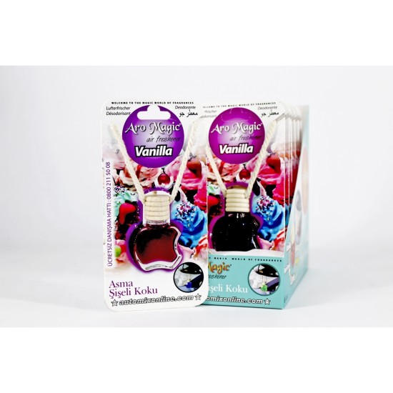 AMBIENTADOR BOTELLITA APPLE VAINILLA 10ML BLISTER C/6UD AUTOMIX