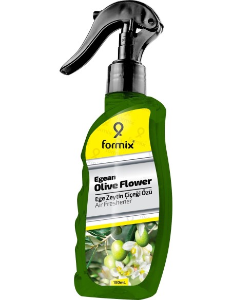 AMBIENTADOR SPRAY ATOMIZADOR FLOR DE OLIVO 180ML AUTOMIX C/6