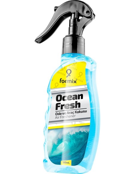 AMBIENTADOR SPRAY ATOMIZADOR OCEAN FRESH 180ML AUTOMIX C/6