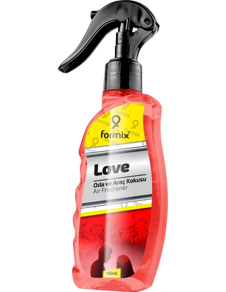 AMBIENTADOR SPRAY ATOMIZADOR LOVE 180ML AUTOMIX C/6