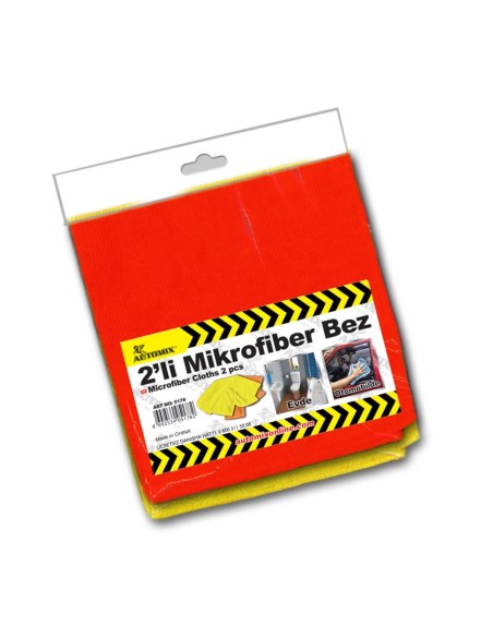 BAYETA MICROFIBRA MULTIUSOS 40 X 40 PACK 2UDS AUTOMIX C/12
