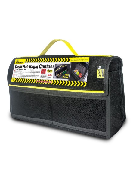 BOLSO ORGANIZADOR PARA MALETERO CON FIJACION 38X26CM AUTOMIX