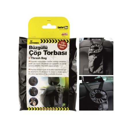 PAPELERA TEXTIL/LAVABLE PARA REPOSACABEZAS AUTOMIX