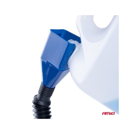 EMBUDO PARA BOCA DE RECIPIENTES CON MANGUERA 20.5CM