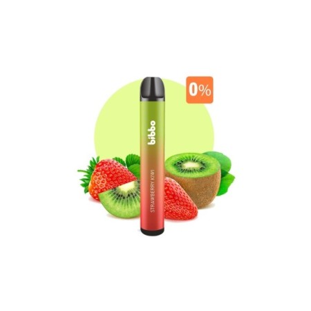 VAPER ZERO FRESA Y KIWI BIBBO 600PUFF C/10