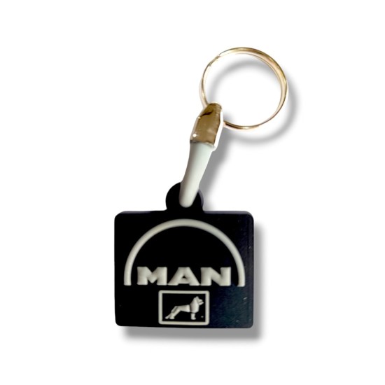 LLAVERO SILICONA MAN