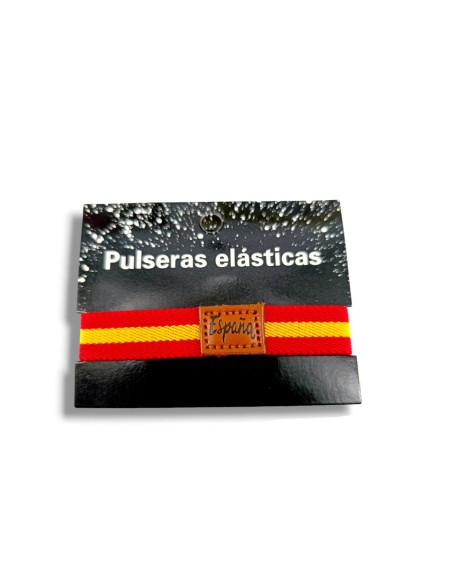PULSERA ELASTICA C/CUERO ESPAÑA