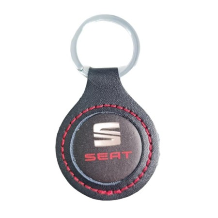 LLAVERO PIEL SEAT