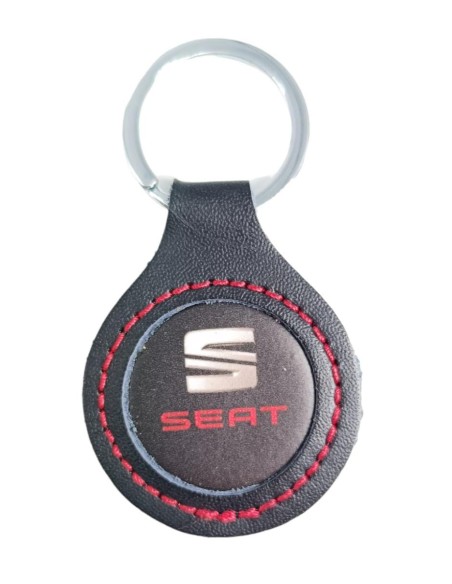LLAVERO PIEL SEAT