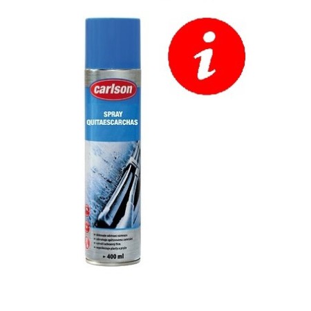 DESCONGELANTE DE PARABRISAS EN SPRAY XXL 400ML C/6UDS