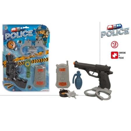 SET DE POLICIA 6 PIEZAS BLISTER
