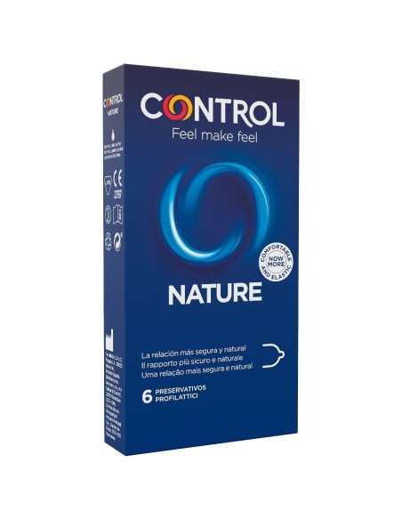 PRESERVATIVOS CONTROL ADAPTA NATURE 6UDS C/12