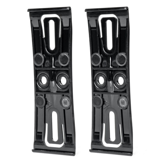 SOPORTE DE MATRICULA PVC  PACK 2UDS