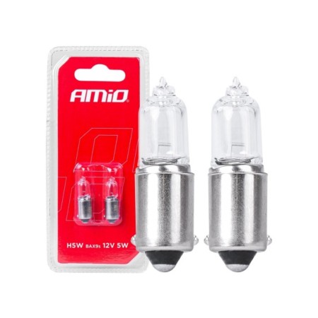 LAMPARA 12V H5W BAX9S 5W BLISTER 2UD
