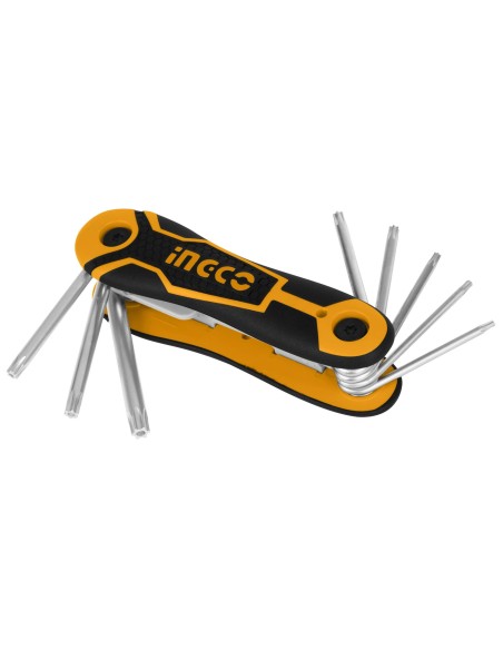 JUEGO PLEGABLE 8 LLAVES TORX