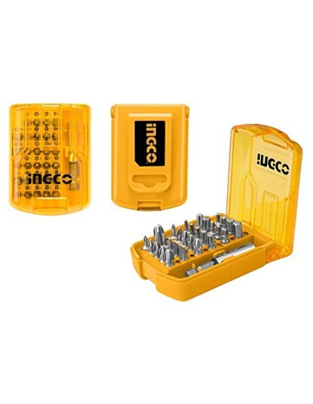 JUEGO 29 PUNTAS DESTORNILLADOR + PORTAPUNTAS