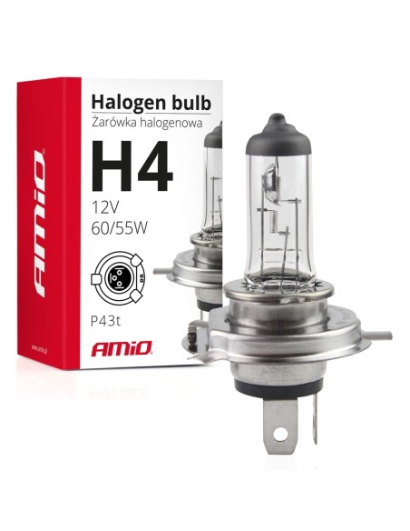 LAMPARA 12V H4 60/55W FORMATO CAJA