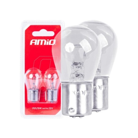 LAMPARA 12V 2 POLOS P21W/5W BLISTER 2UDS