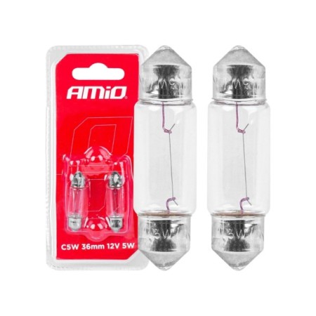 LAMPARA 12V PLAFONIER C5W BLISTER 2UDS