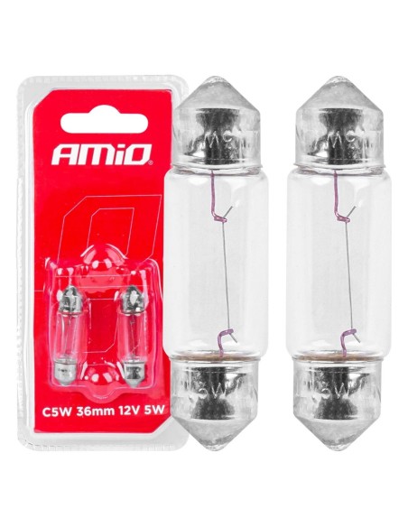 LAMPARA 12V PLAFONIER C5W BLISTER 2UDS