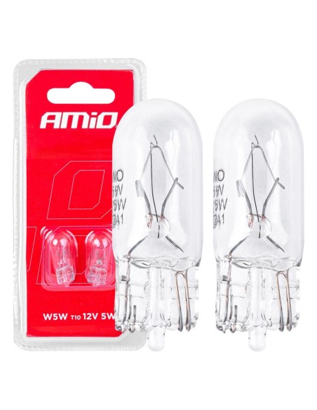 LAMPARA 12V SIN CASQUILLO W5W T10 BLISTER 2UDS