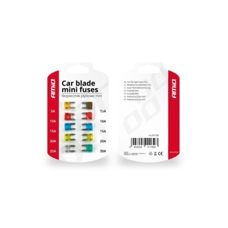 FUSIBLES MINI BLISTER 10UDS