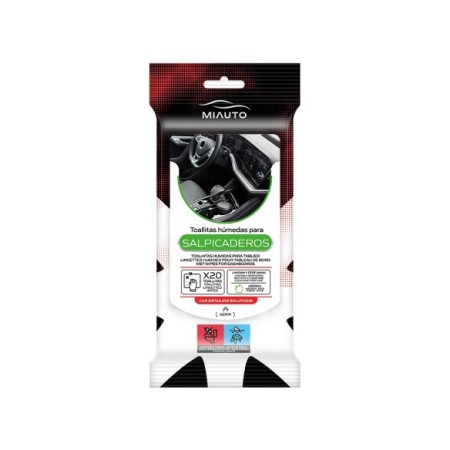 TOALLITAS LIMPIA SALPICADEROS AROMA MANZANA 20UDS C/12