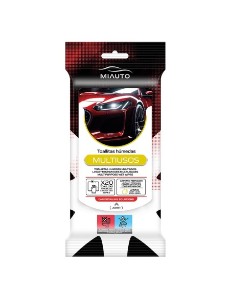 TOALLITAS MULTIUSOS AROMA LIMON 20UDS C/12