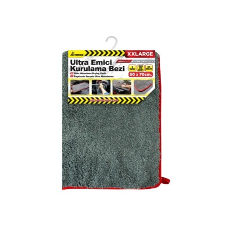 BAYETA MICROFIBRA PROFESIONAL SUPER SECADO XXL 50X70CM C/12 AUTOMIX