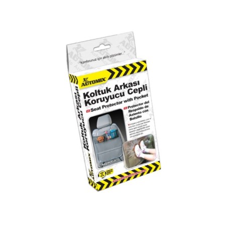 PROTECTOR DE RESPALDO PARA ASIENTOS CON BOLSILLOS PVC AUTOMIX
