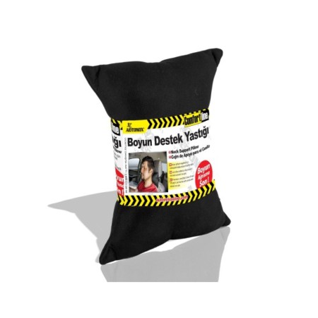 ALMOHADILLA DE VIAJE CON RELLENO PARA REPOSACABEZAS AUTOMIX